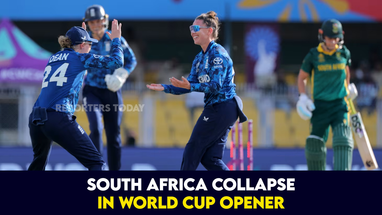South Africa collapse in their Women's World Cup opener - Reporters ...