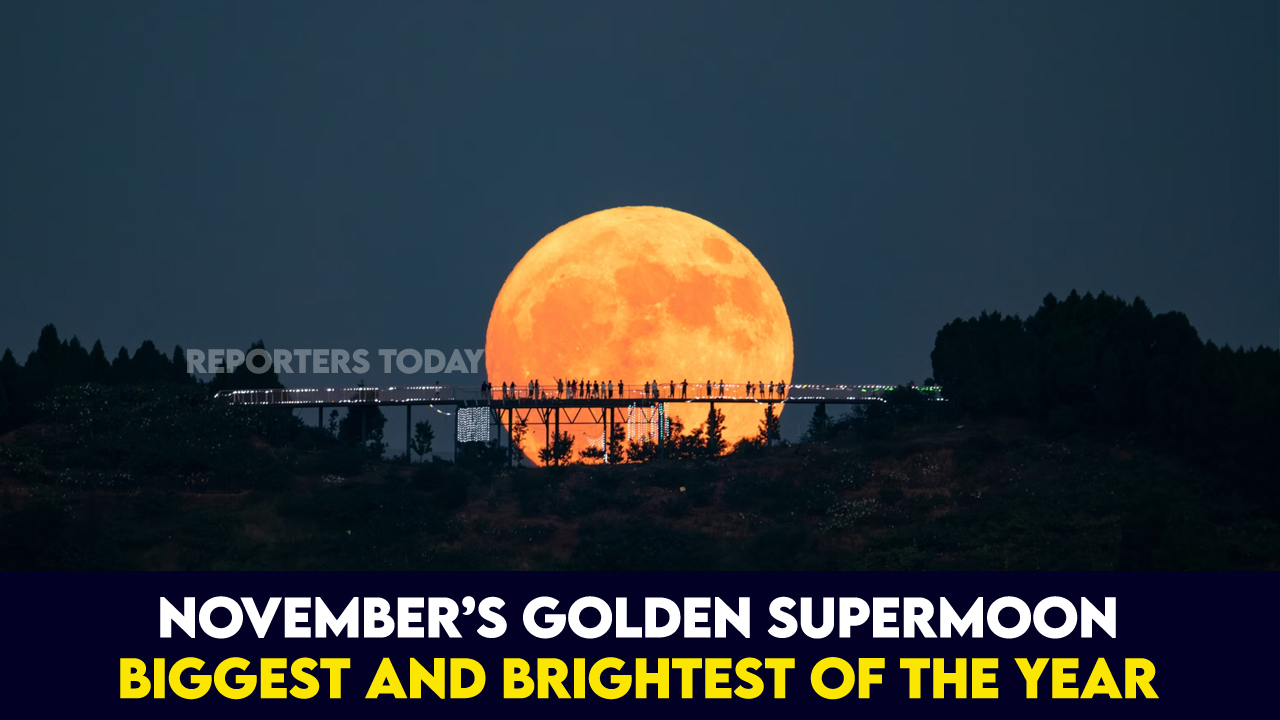 November’s golden supermoon will be the biggest and brightest of the ...